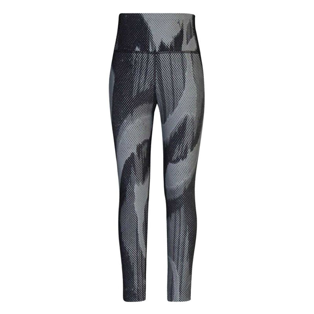 Reebok Womens/Ladies Abstract Skinny Leggings / Black